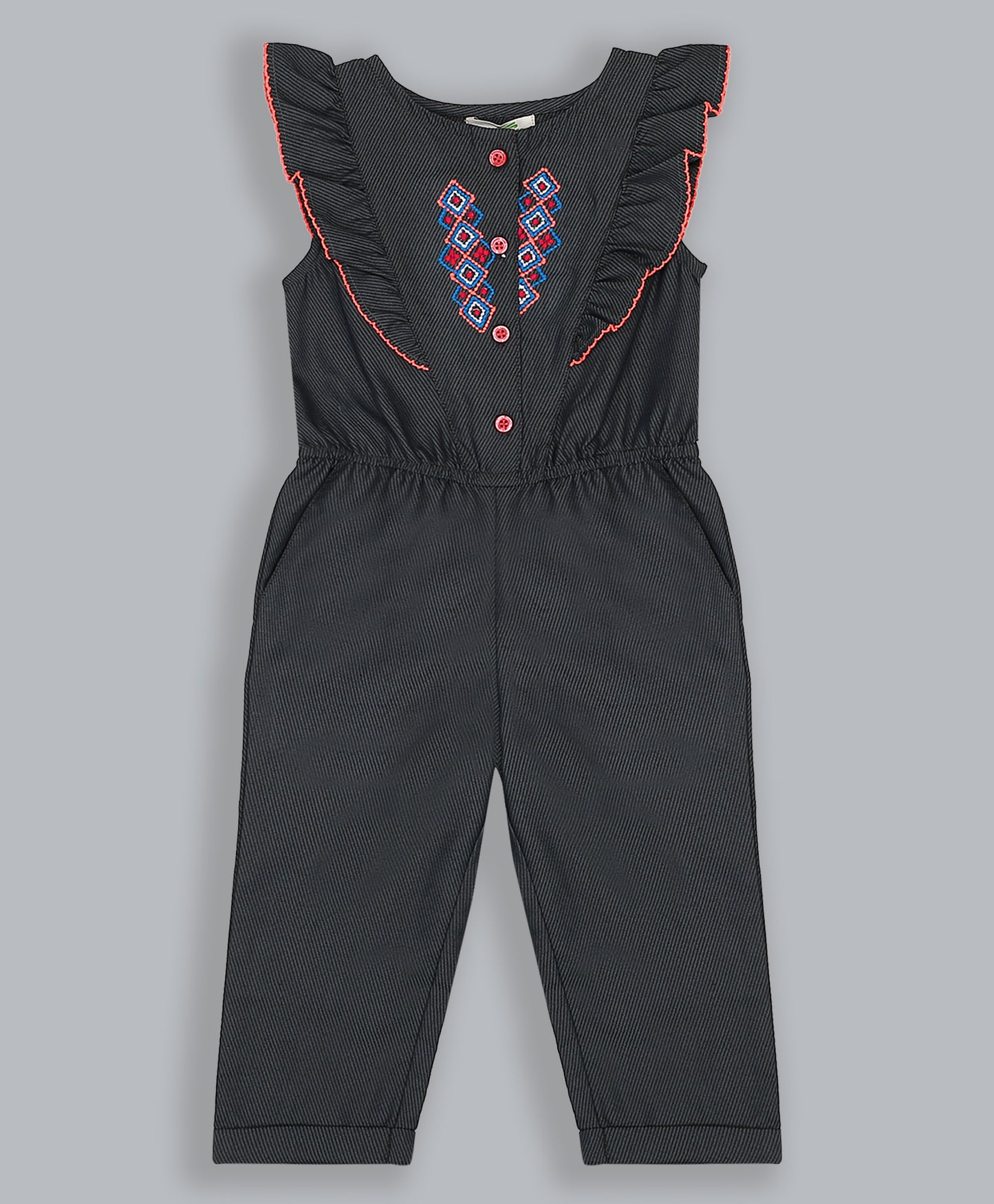 Shoppertree striped jumpsuit for girl's