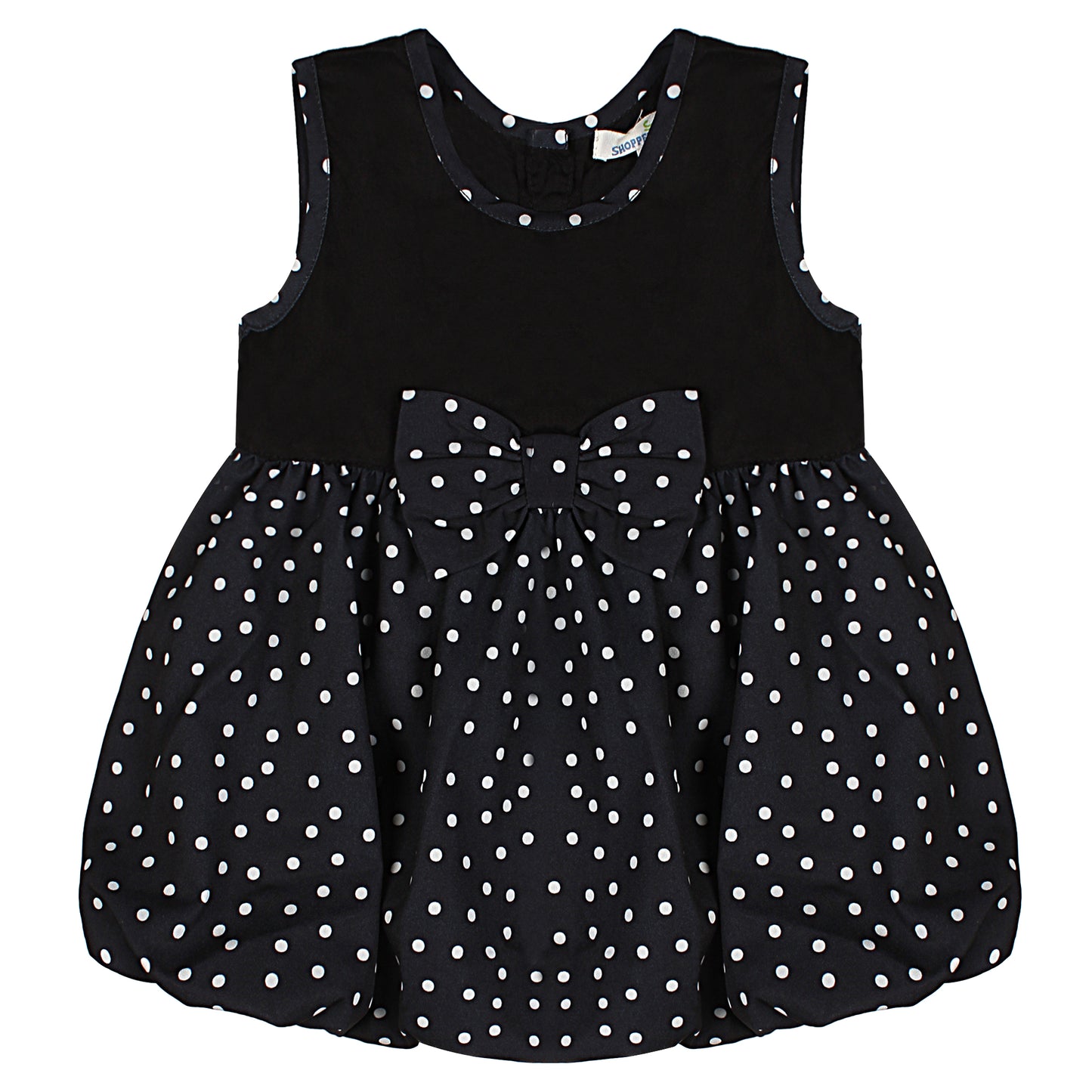 Shoppertree Black polka dot dress
