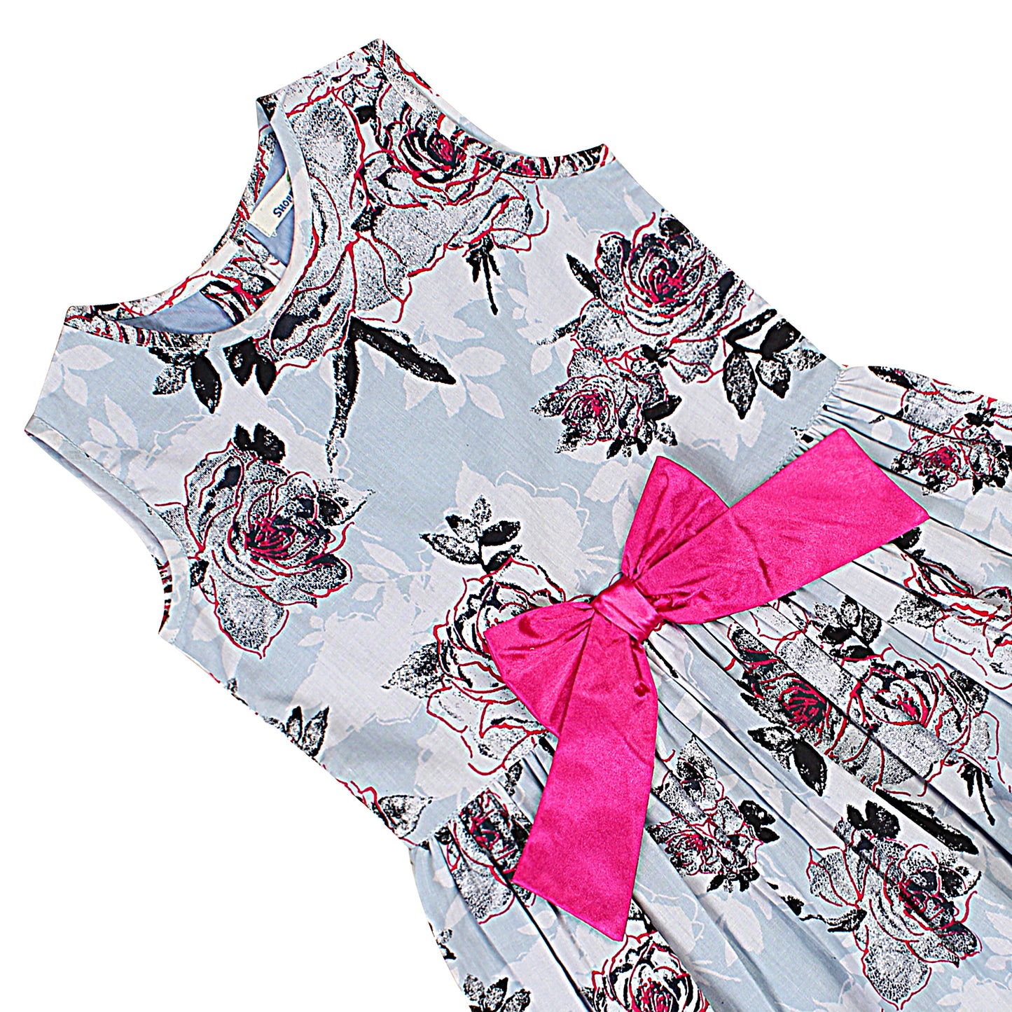 Shoppertree Fit and Flare Multicolor Printed dress