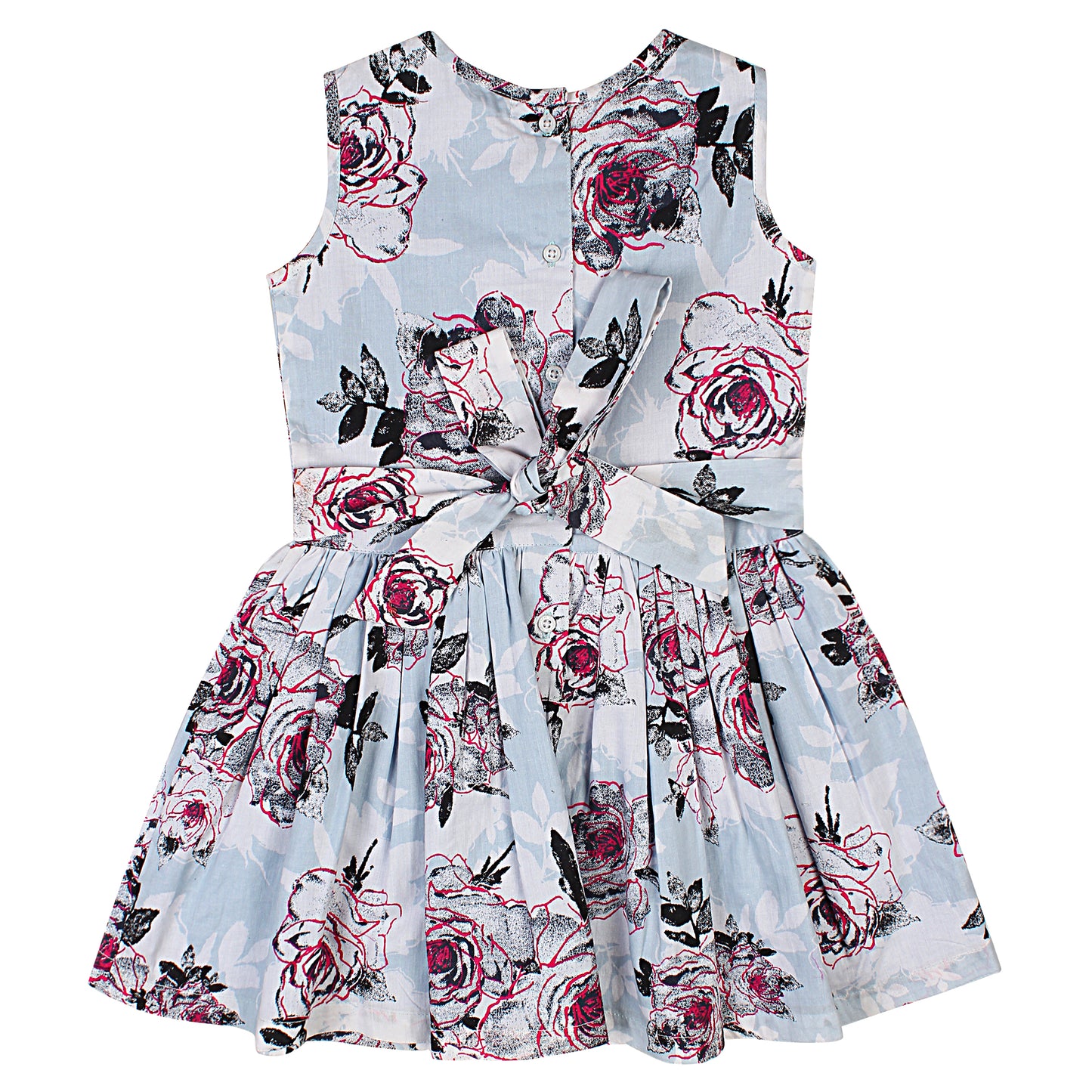 Shoppertree Fit and Flare Multicolor Printed dress