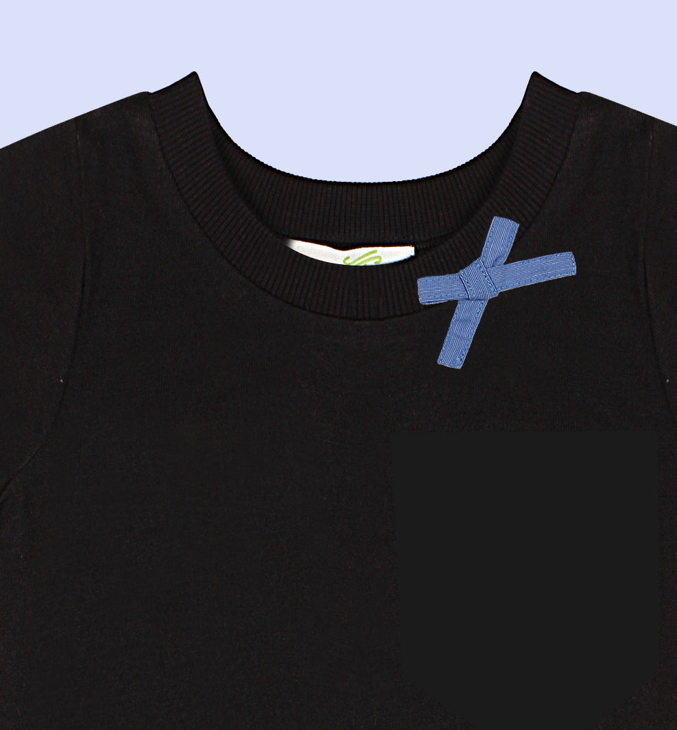 Shoppertree Light Blue Embroidered T-shirt and Short set