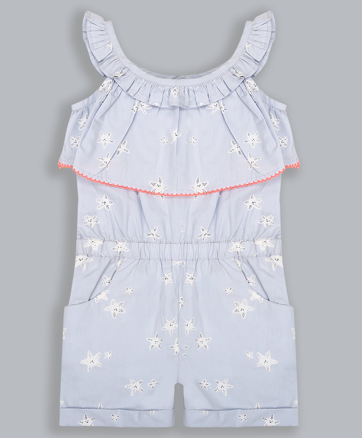 Shoppertree printed romper for girl's