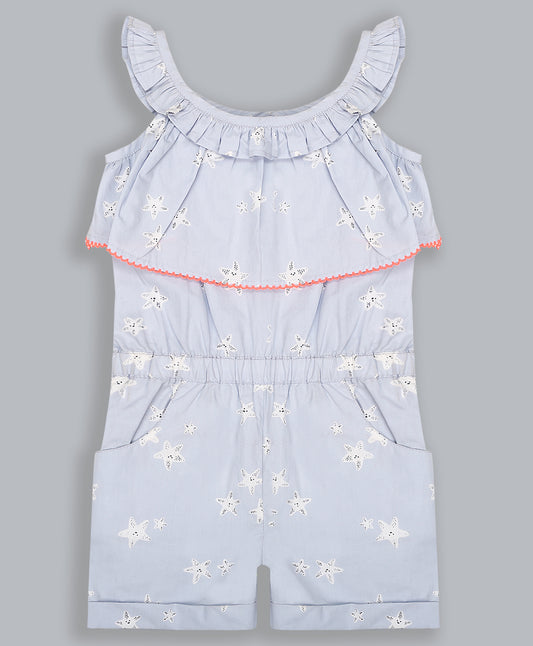 Shoppertree printed romper for girl's