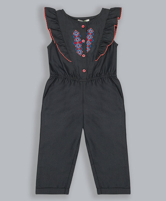 Shoppertree striped jumpsuit for girl's