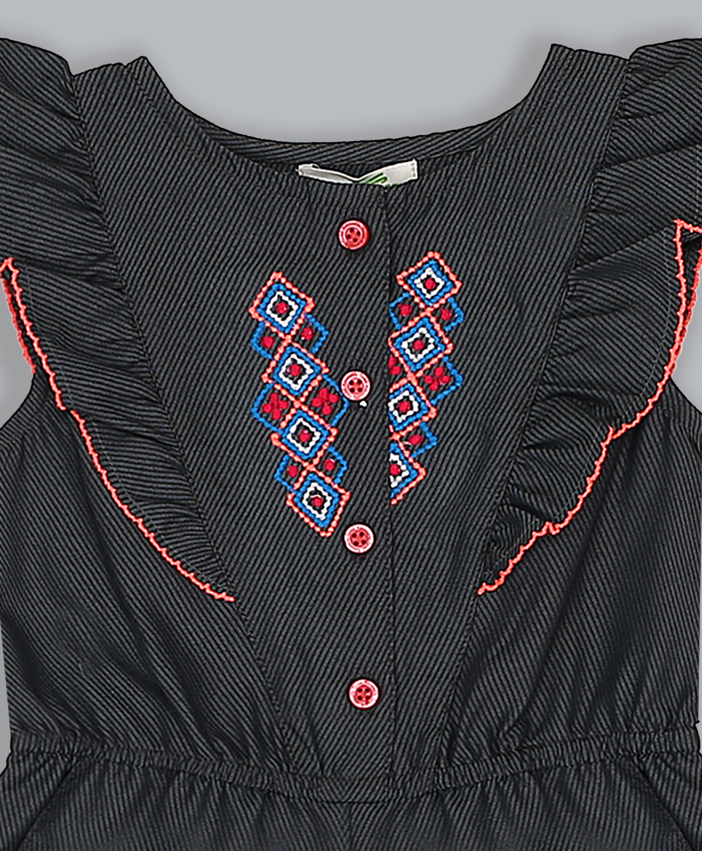 Shoppertree striped jumpsuit for girl's