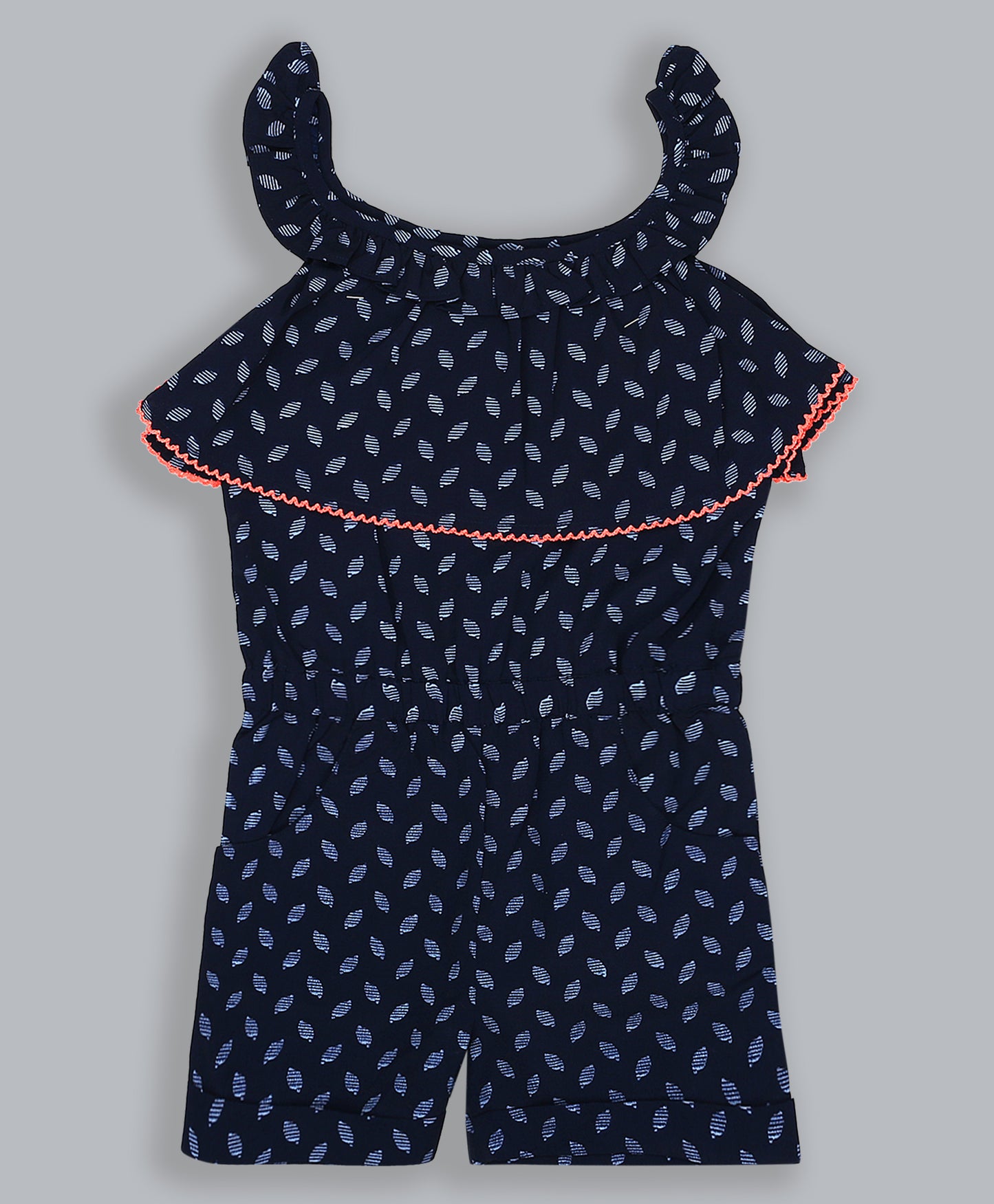 Shoppertree printed romper for girl's