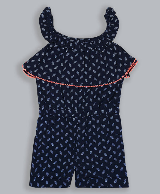 Shoppertree printed romper for girl's