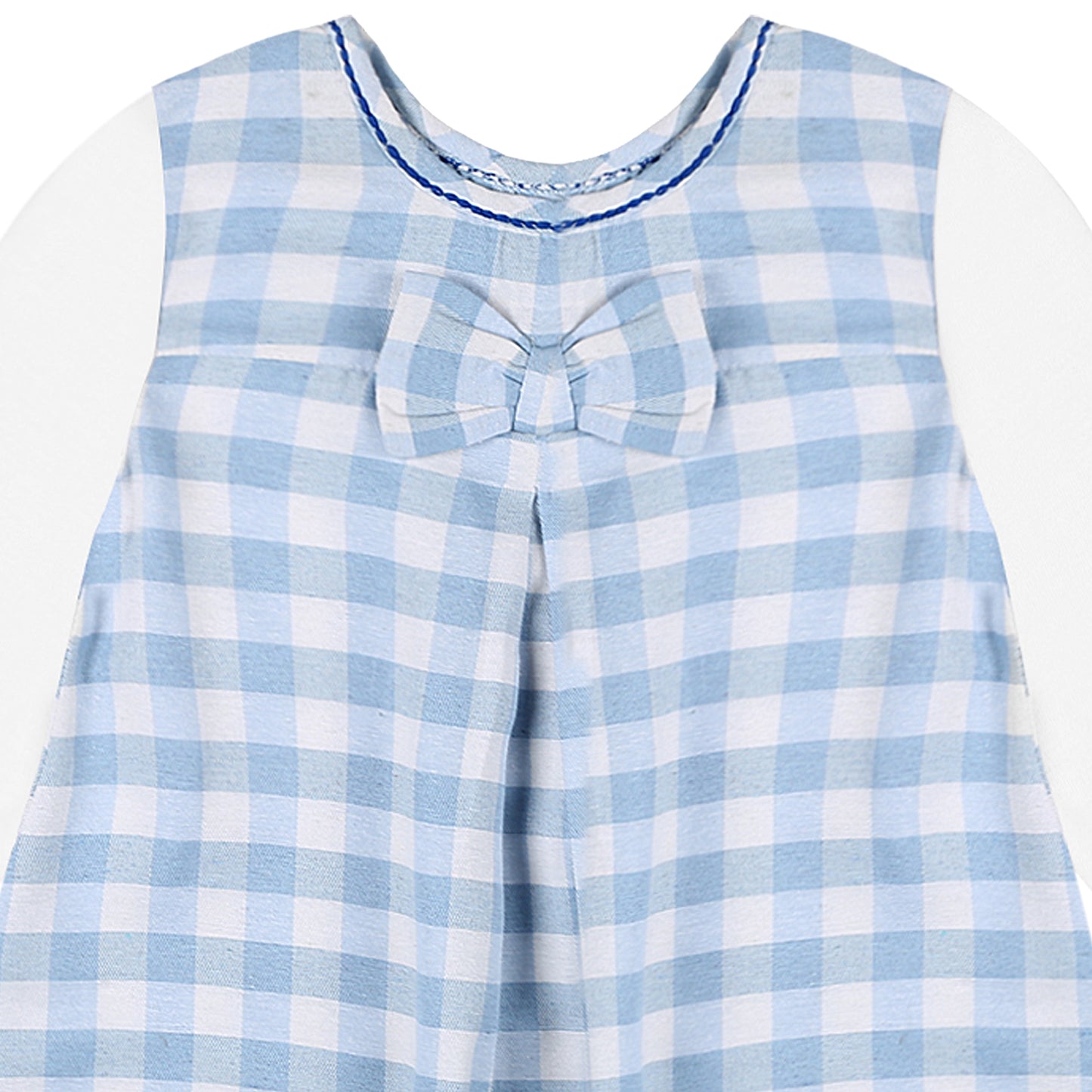 Shoppertree Light Blue Checkered dress