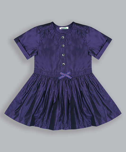 ShopperTree Violet A line Dress for Girls