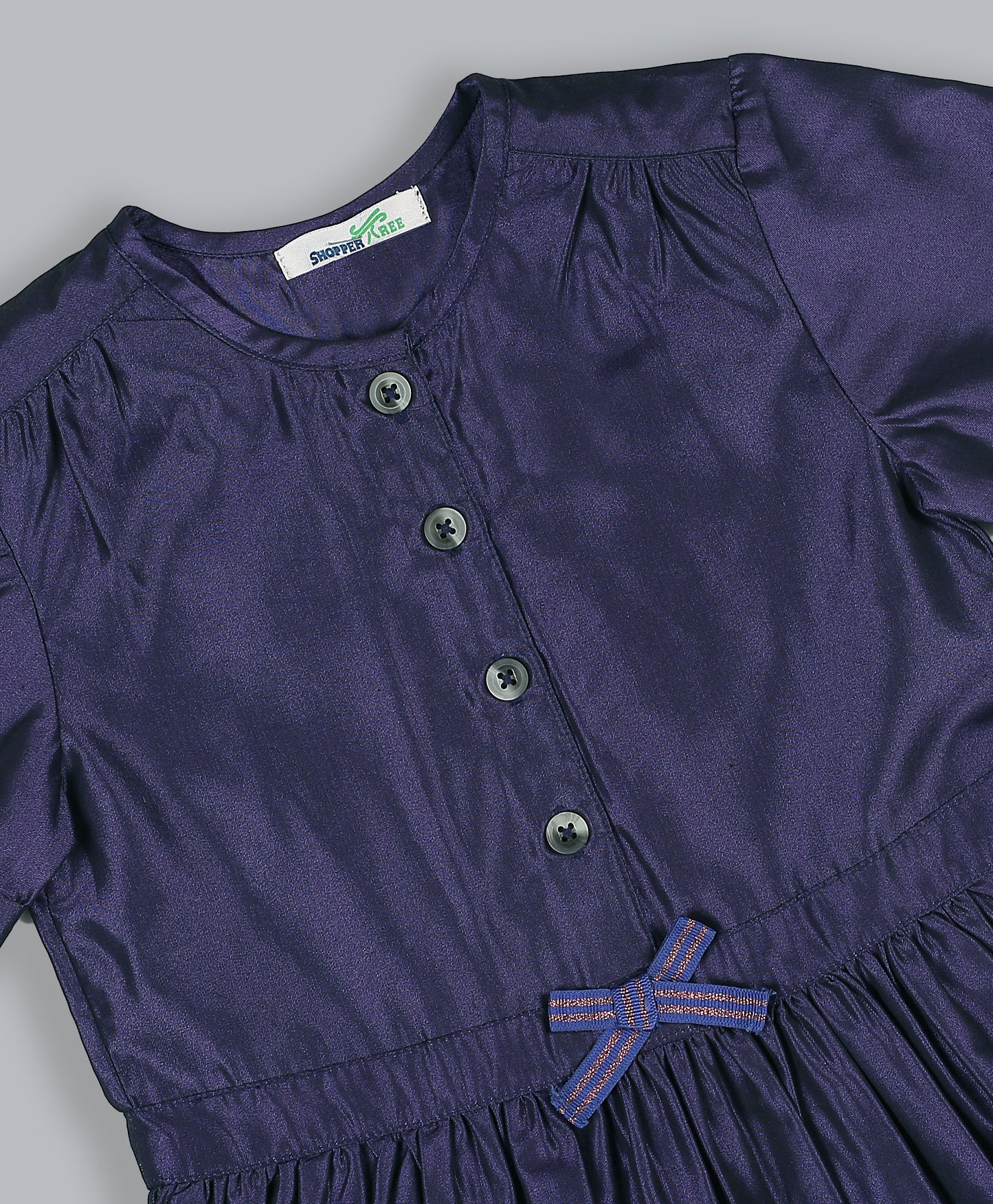 ShopperTree Violet A line Dress for Girls