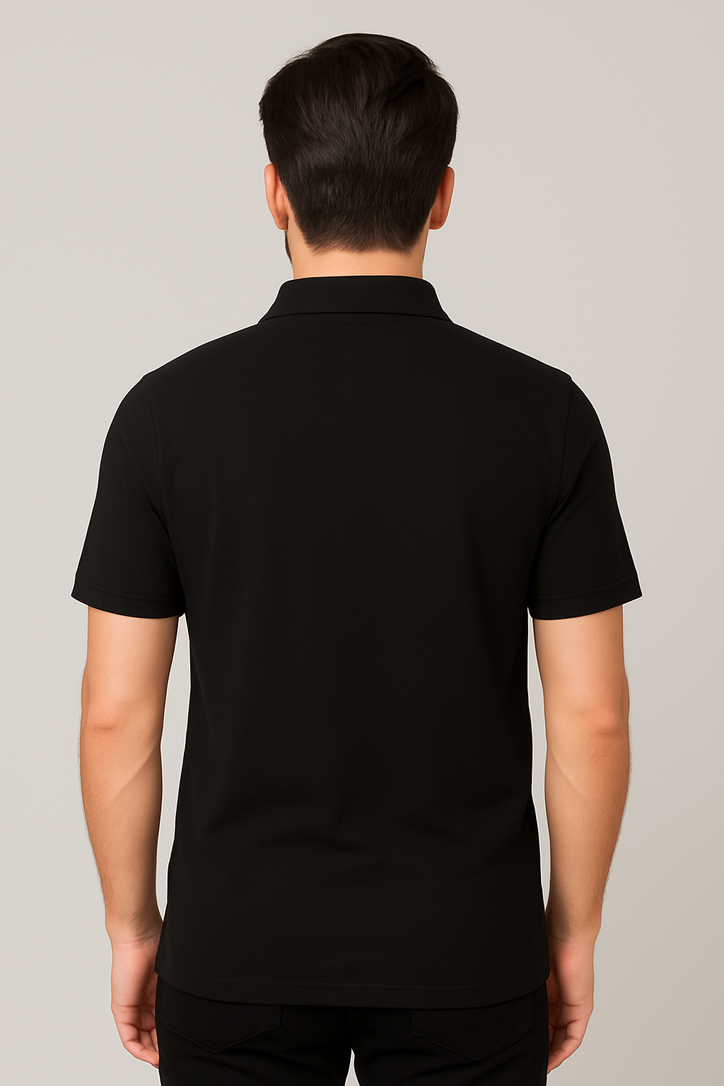 Cotton matty polo T-shirt