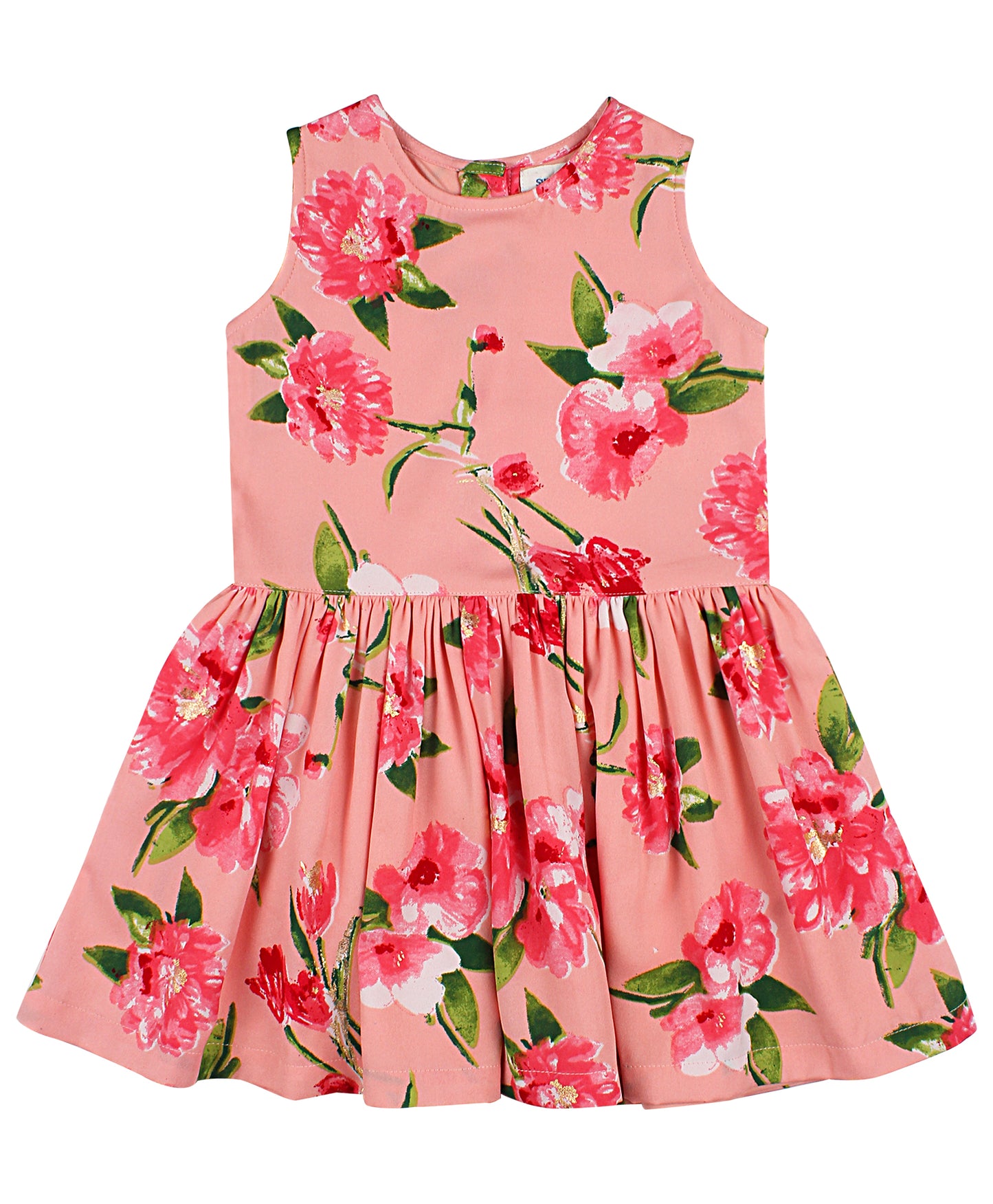 ShopperTree Golden Khari Print Dress
