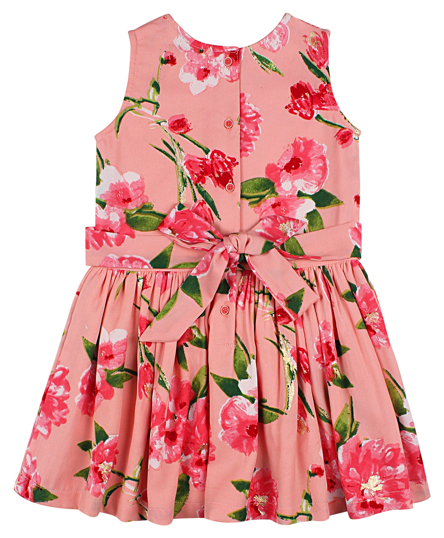 ShopperTree Golden Khari Print Dress
