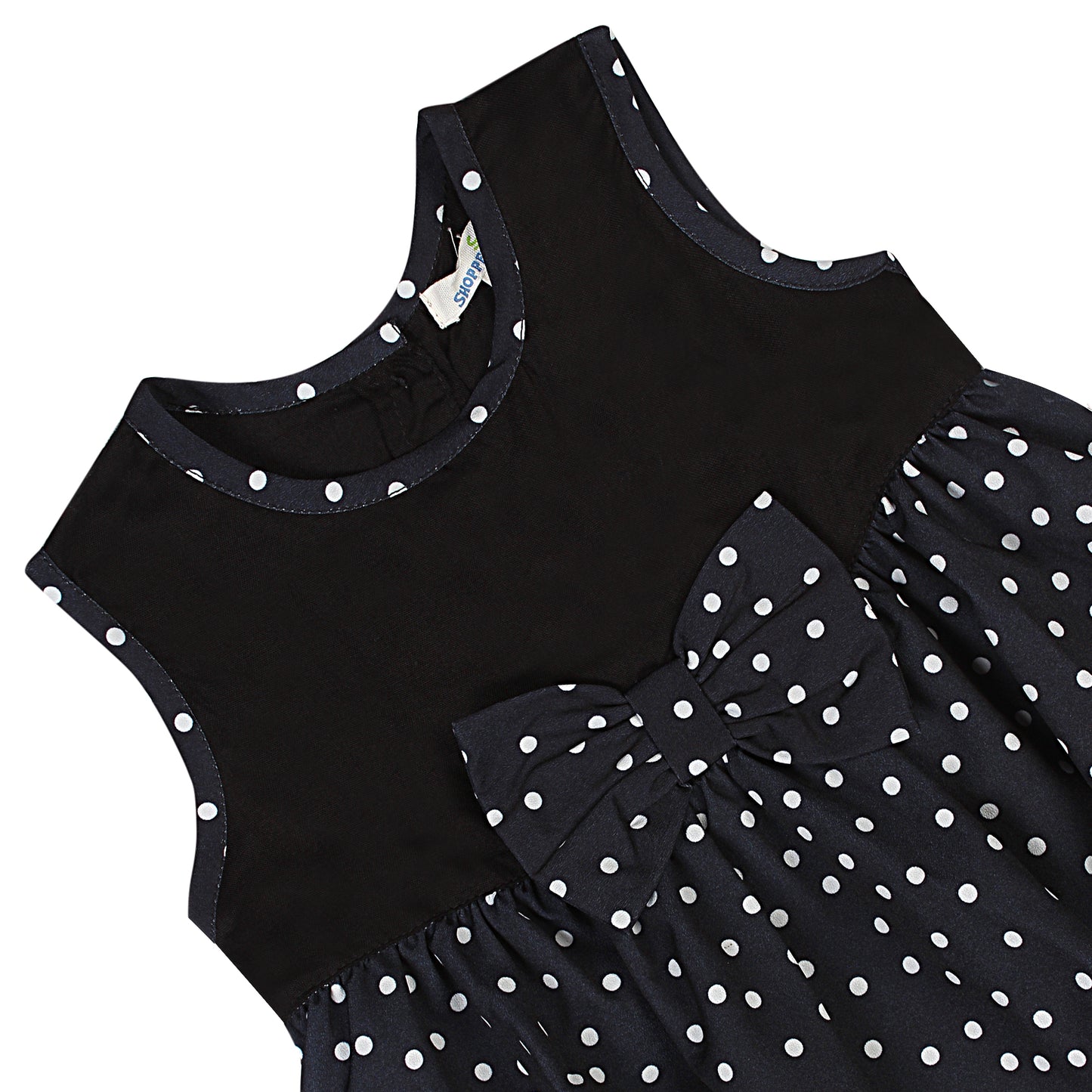 Shoppertree Black polka dot dress