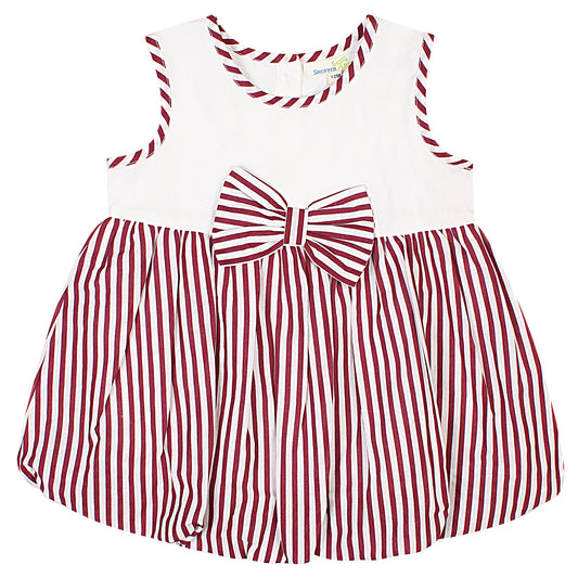 Shoppertree Midi cotton Casual striped dress