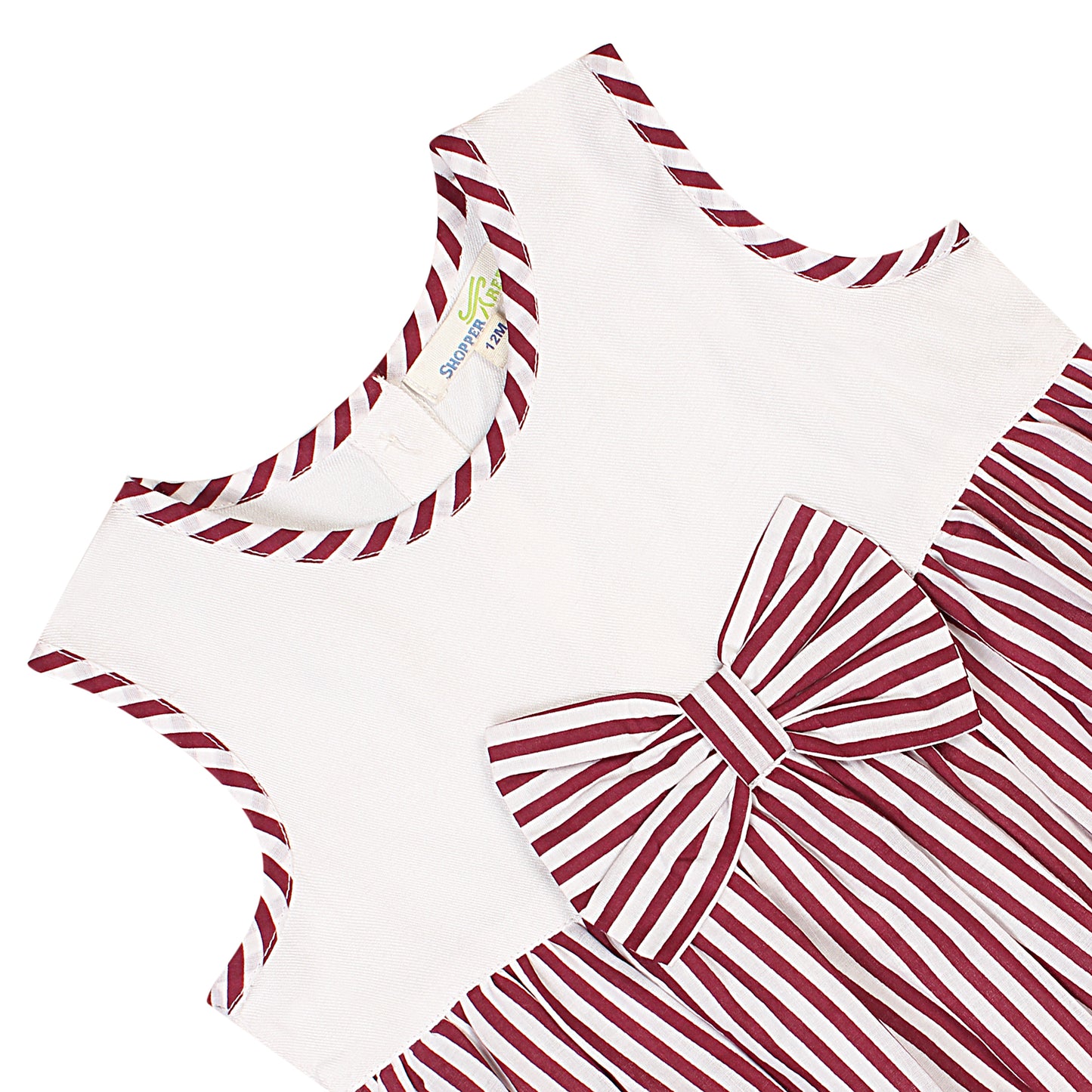 Shoppertree Midi cotton Casual striped dress