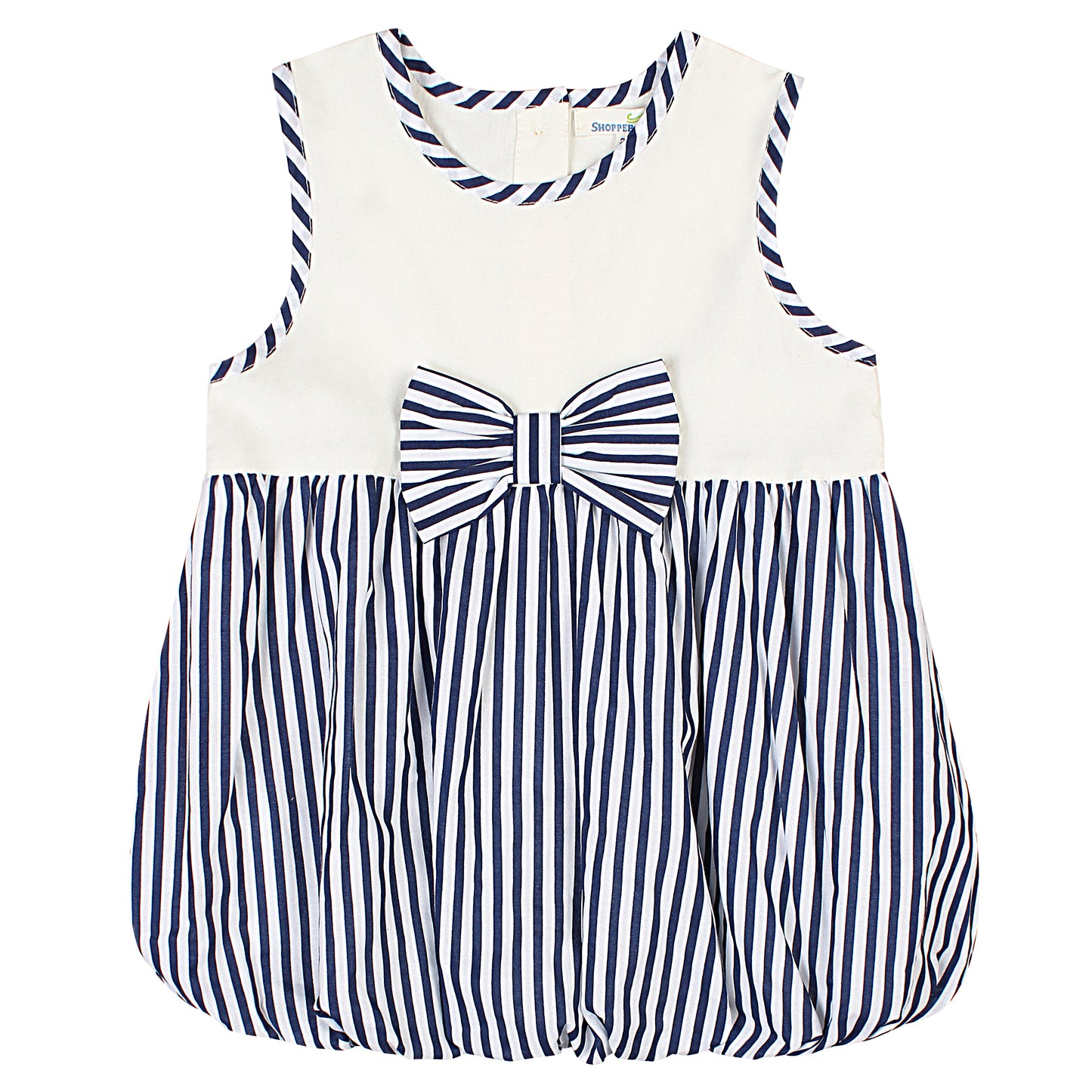 Shoppertree Sleevless Casual striped dress