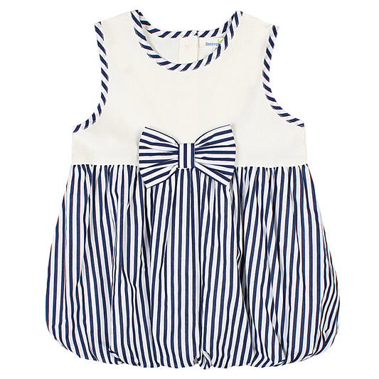 Shoppertree Sleevless Casual striped dress