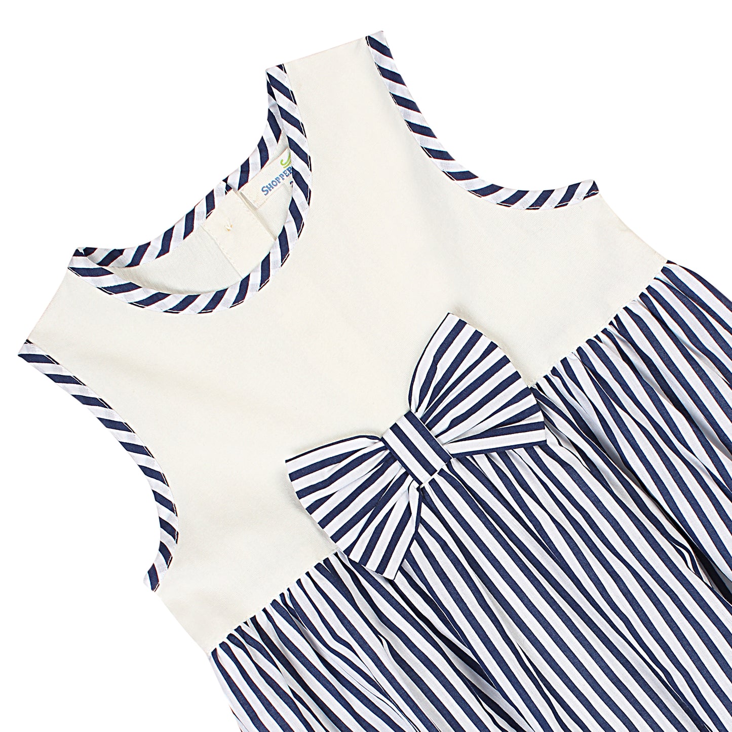 Shoppertree Sleevless Casual striped dress