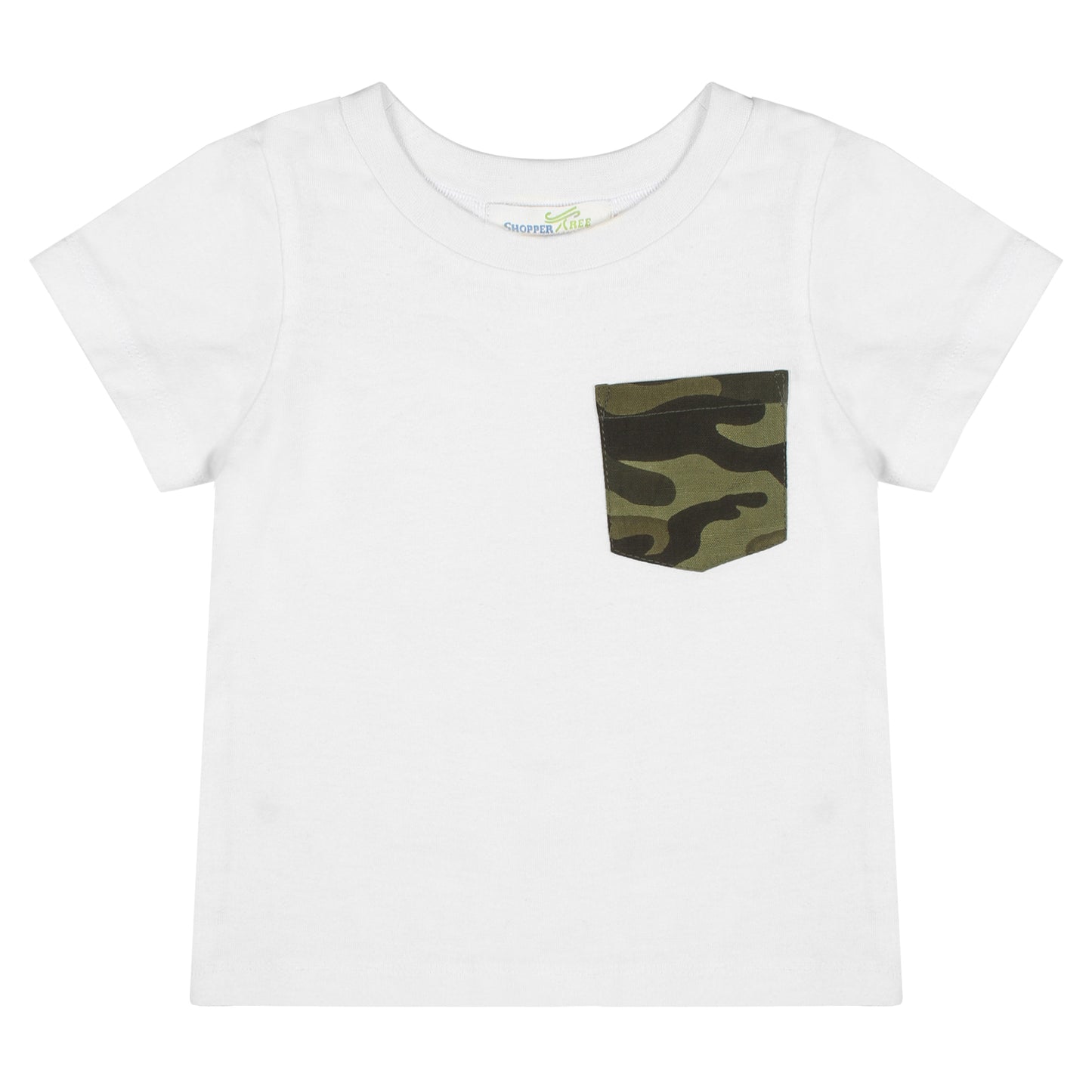 Shoppertree Solid white T-shirt
