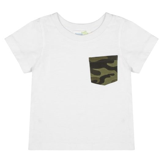 Shoppertree Solid white T-shirt