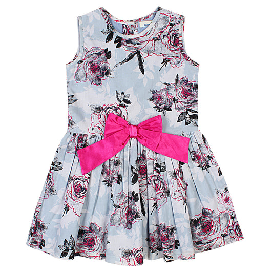 Shoppertree Fit and Flare Multicolor Printed dress