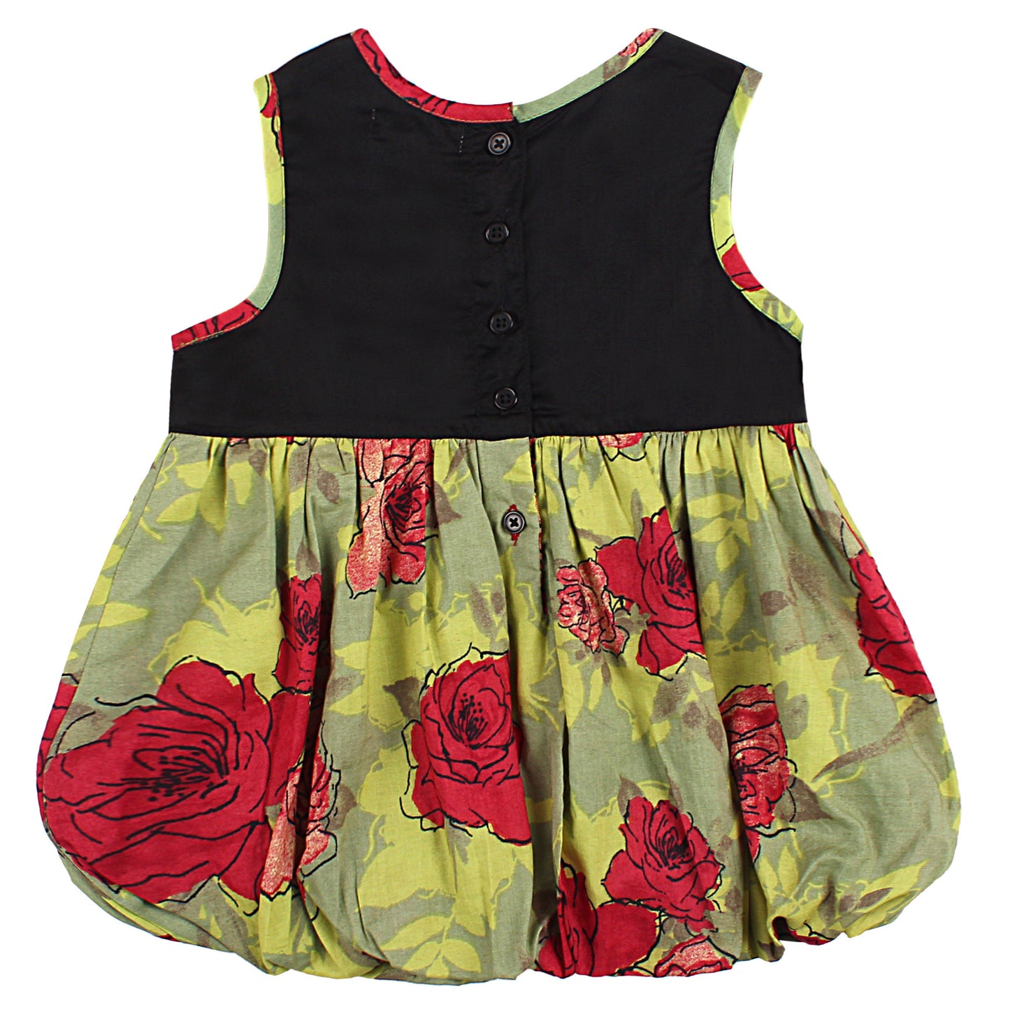 ShoppereTree Green Floral Printed Dress