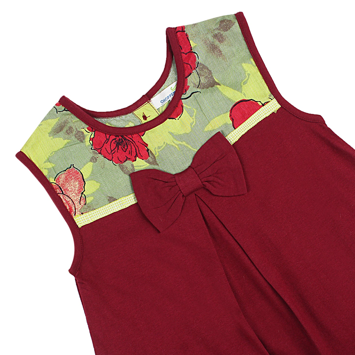 Shoppertree Maroon A line Dress