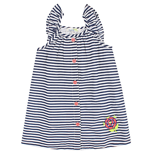 Shoppertree Striped A-line Dress