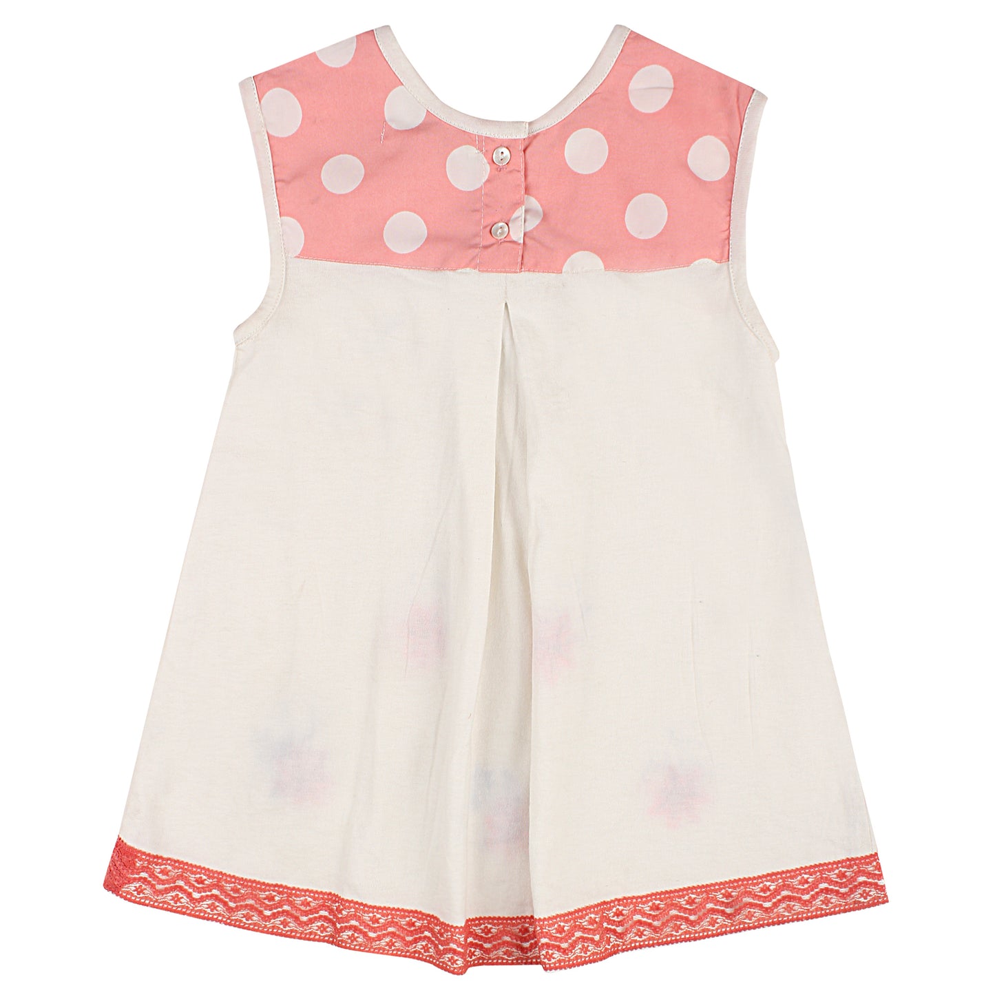 Shoppertree Beautiful Trendy A line Cream Dress