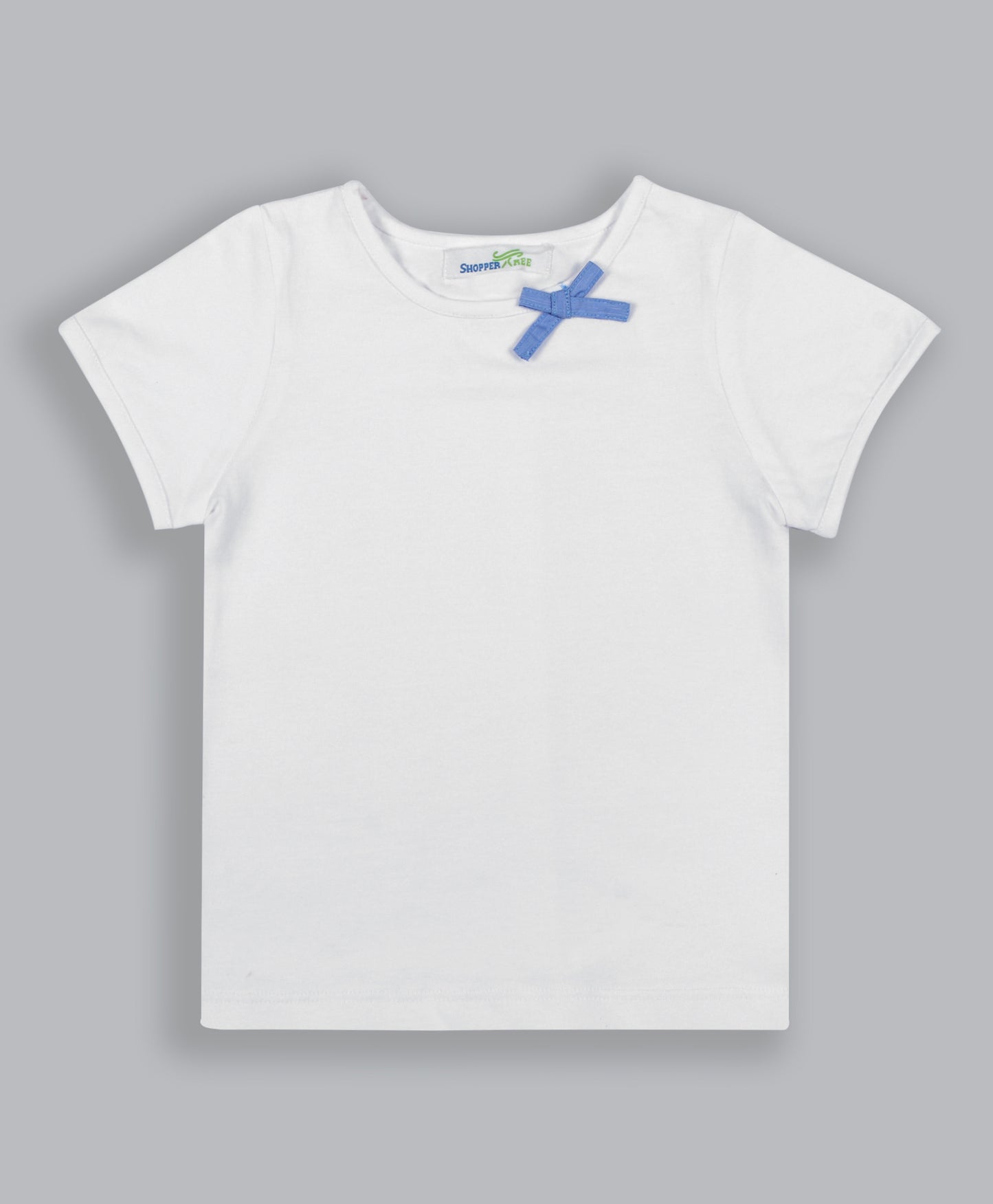 Shoppertree White Clothing set for girl's