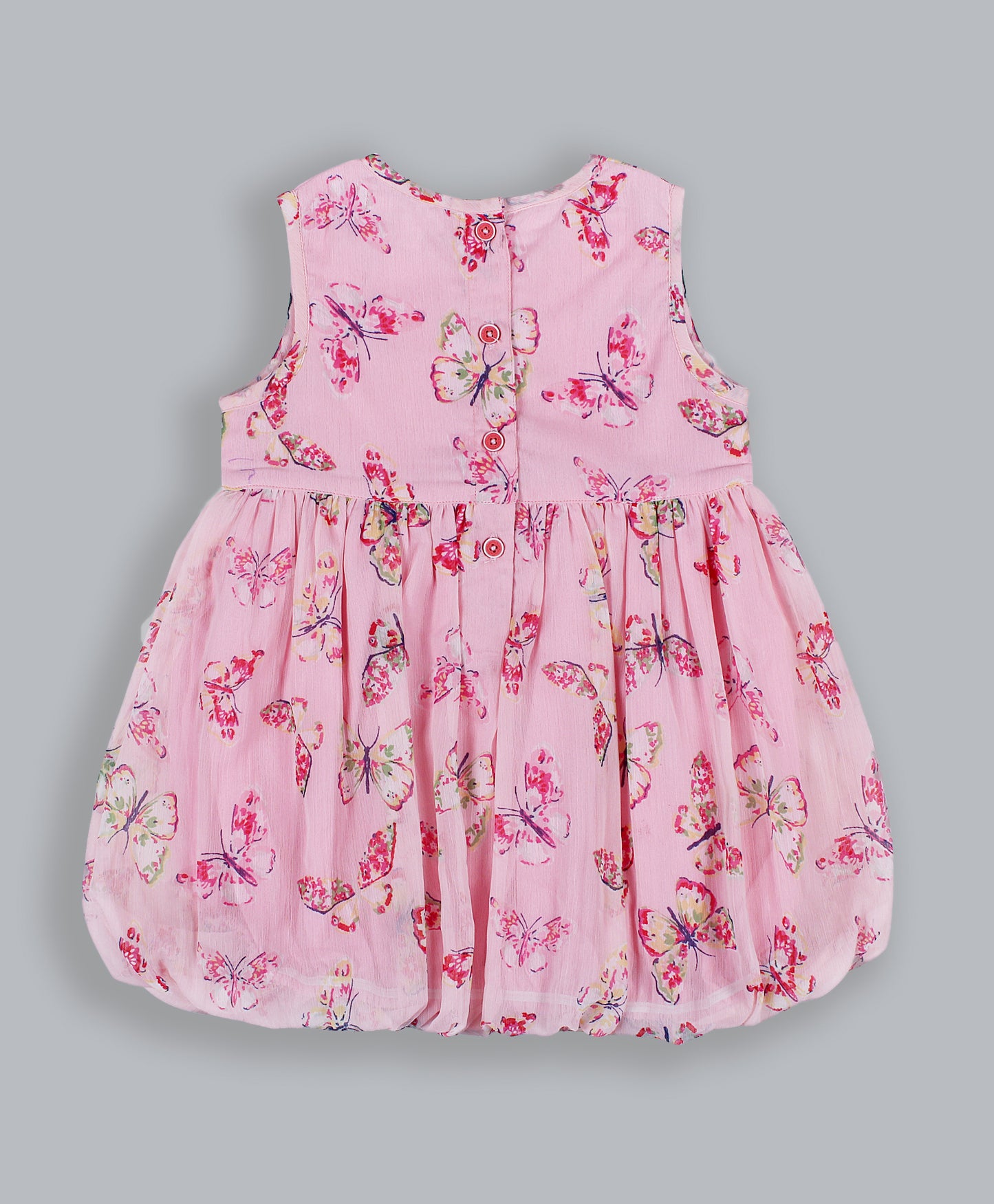 Shoppertree Multicolor Printed Dress for girl's