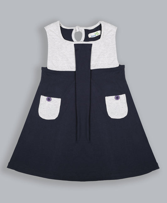ShopperTree Navy Blue Casual Dress