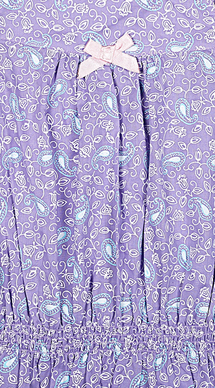 ShopperTree Purple Printed Top and Short Set